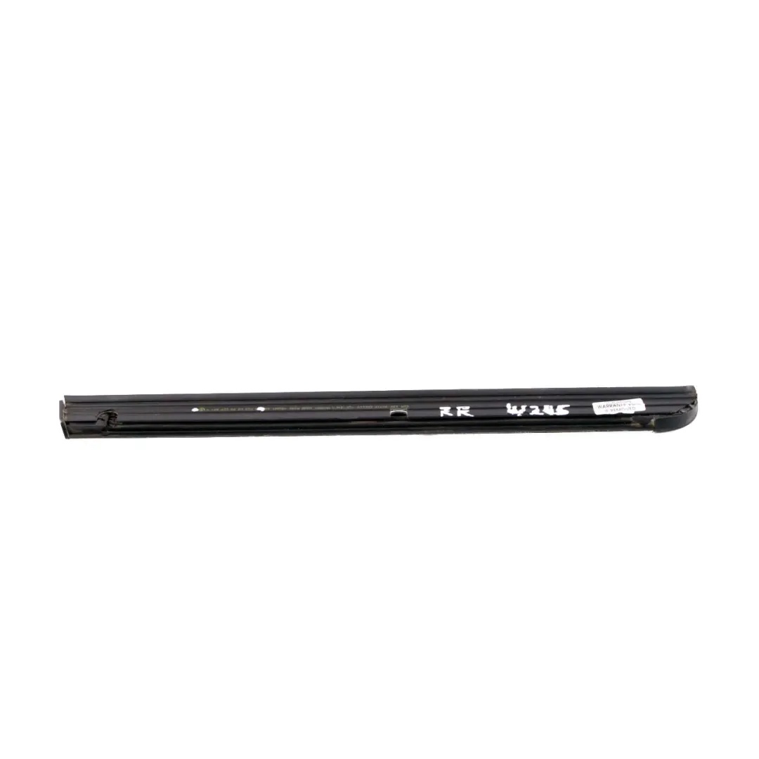 Mercedes W245 Rear Right O/S Quarter Glass Molding Trim Black