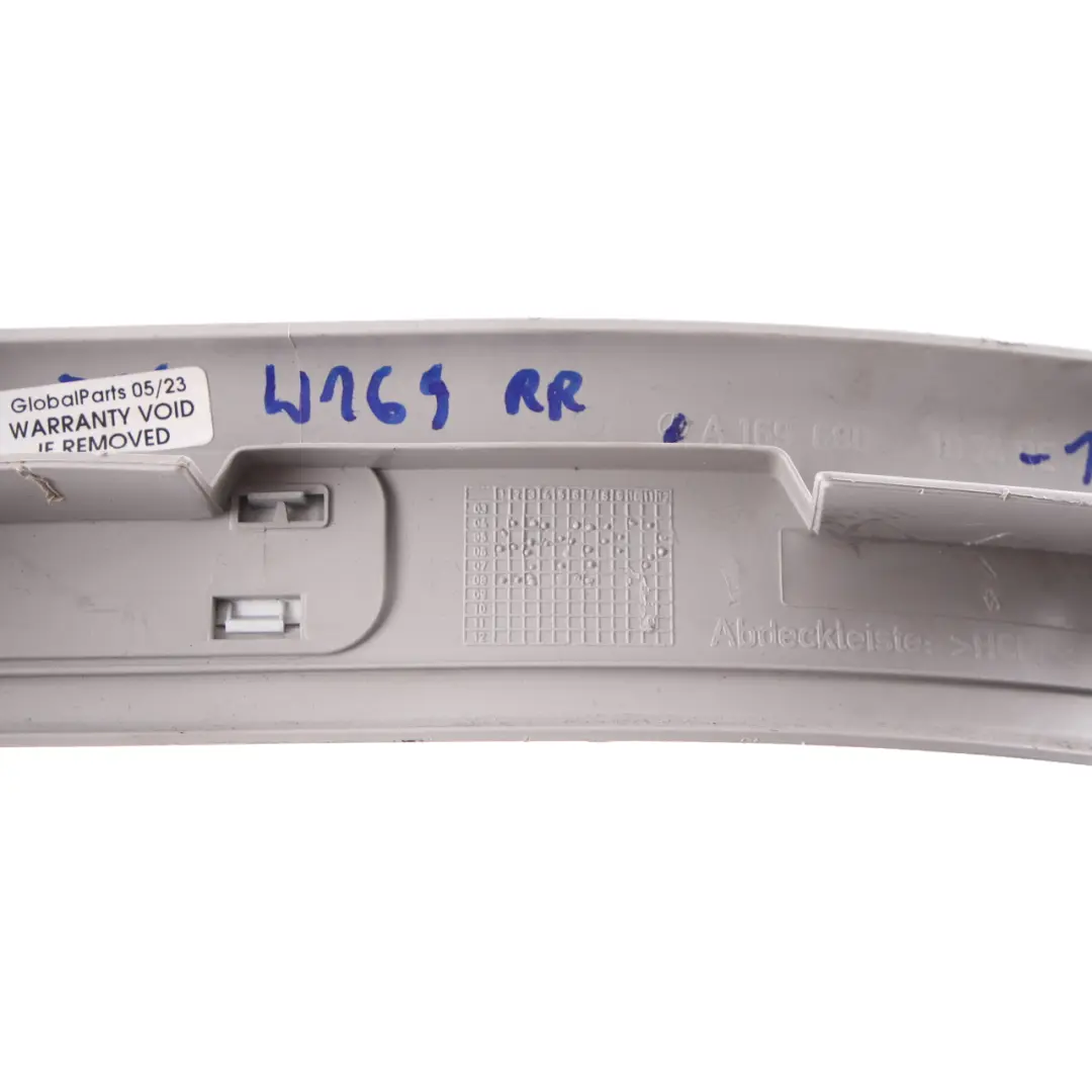 Mercedes W169 Door Sill Trim Rear Right Step Cover Panel O/S A1696801074