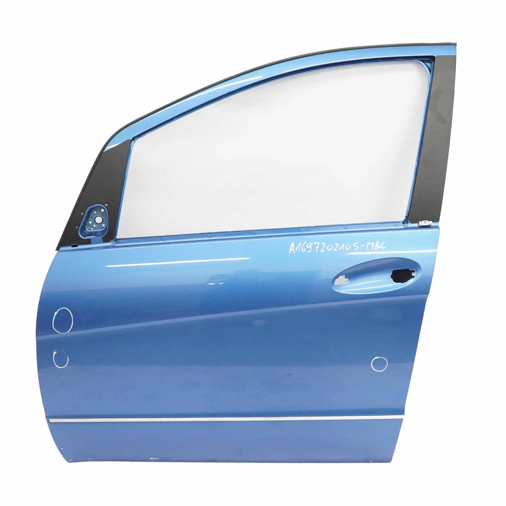 Mercedes W169 Door Front Left N/S A-Class Mistral Blue Metallic - 955