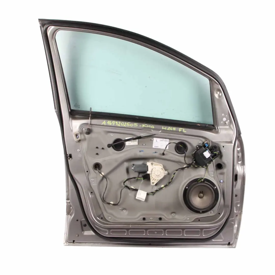 Mercedes W245 Door Front Left N/S Kometgrau Comet Grey Metallic - 748