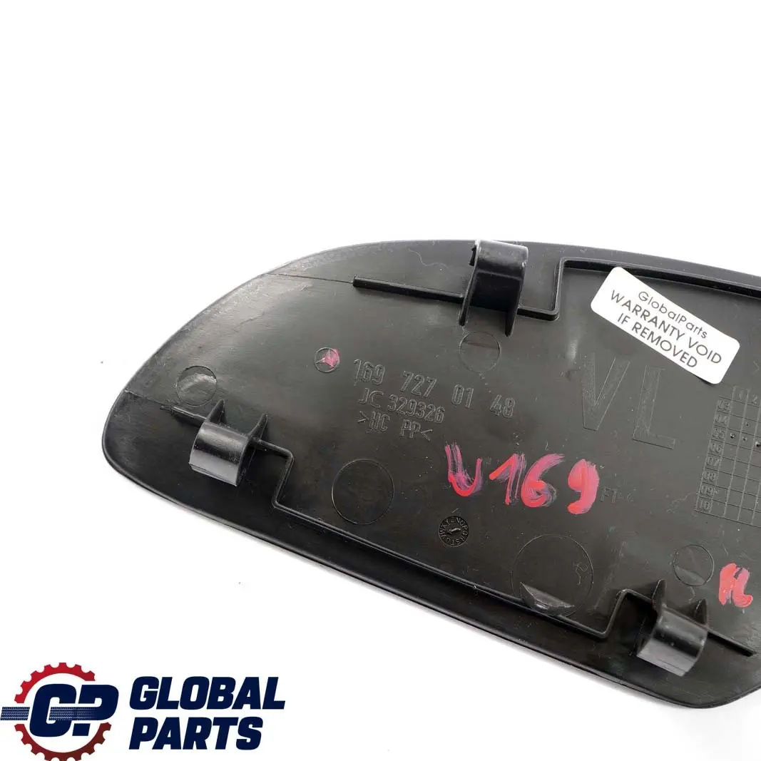 Mercedes-Benz A B W169 W245 Front Left Door Control Unit Cap Trim Black