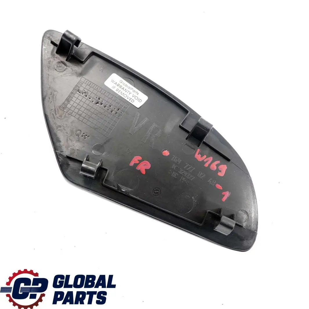 Mercedes-Benz A B W169 W245 Front Right Door O/S Control Unit Cap Trim Black