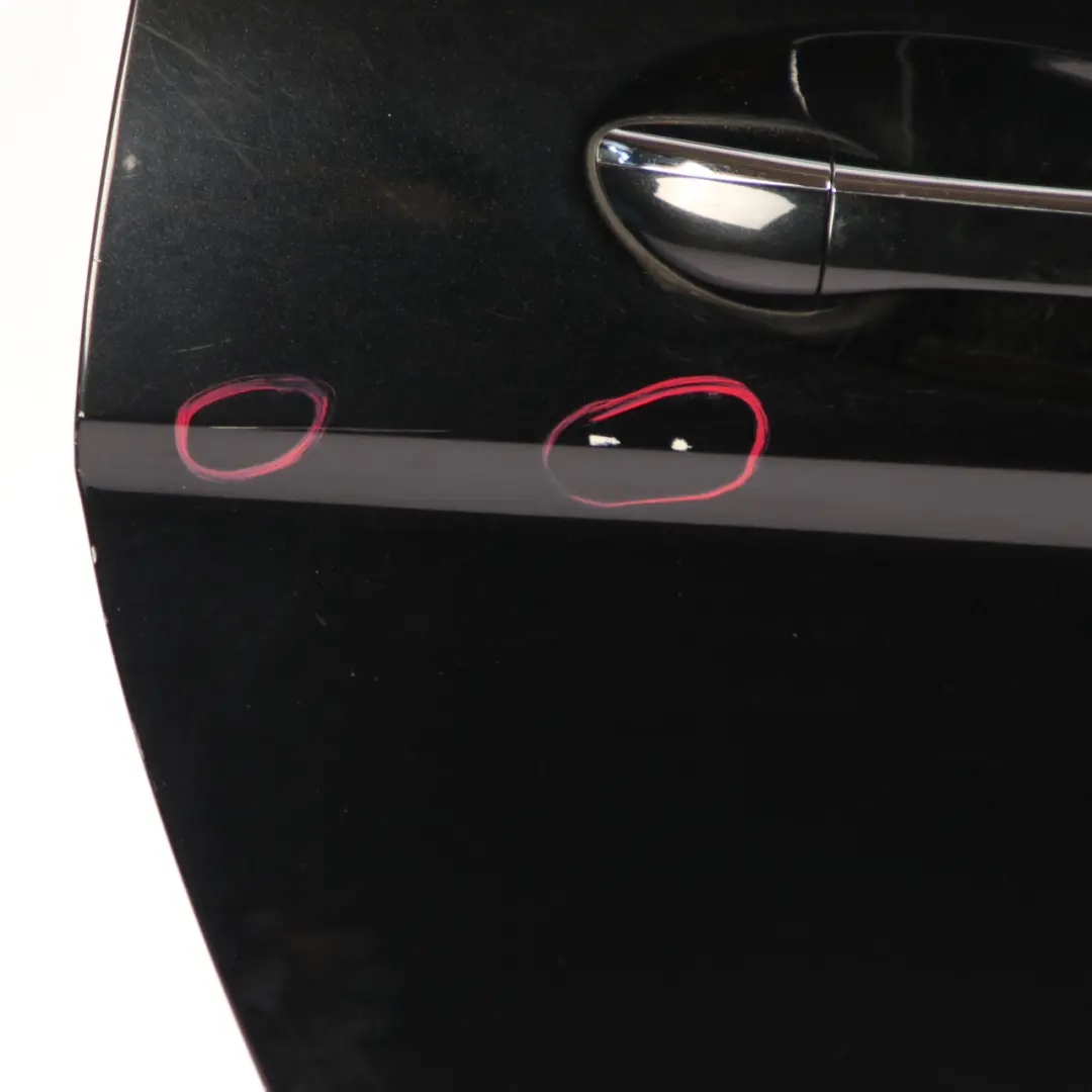 Mercedes W245 Door Rear Right O/S Covering Panel Cosmosschwarz Black - 191