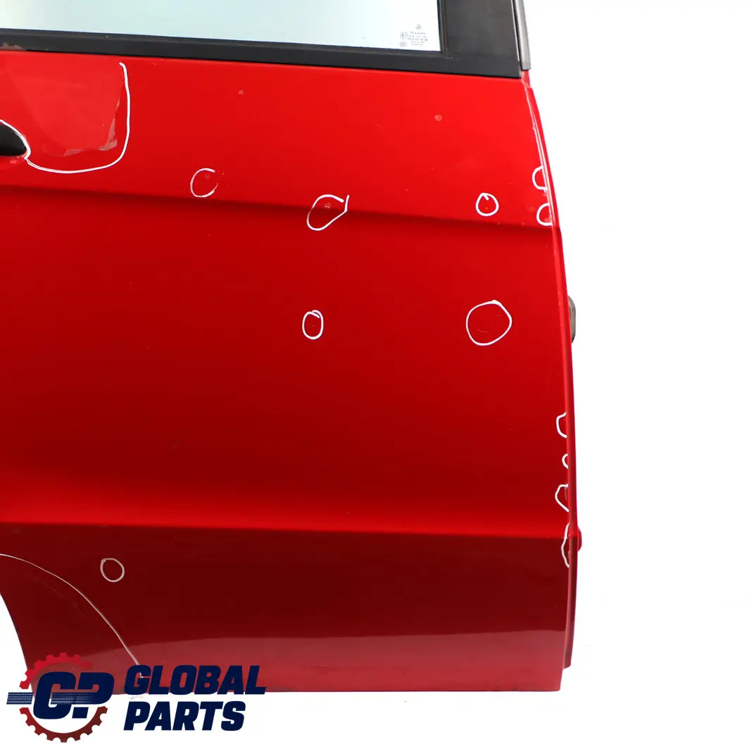 Mercedes-Benz A-Class W169 Door Rear Right O/S Jupiter Red - 589