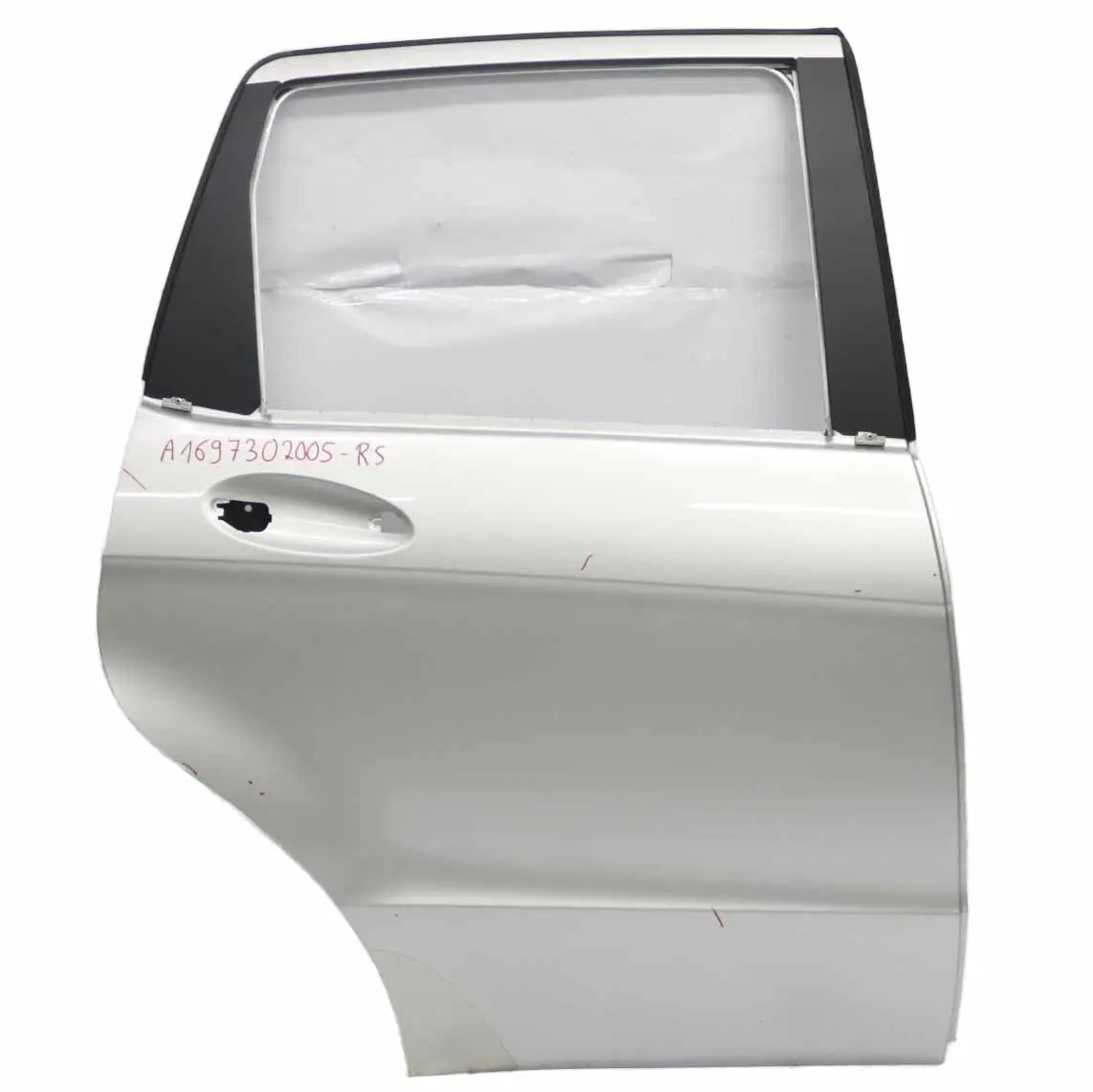 Rear Door Mercedes W169 Right O/S Panel Reef Silver Metallic - 783