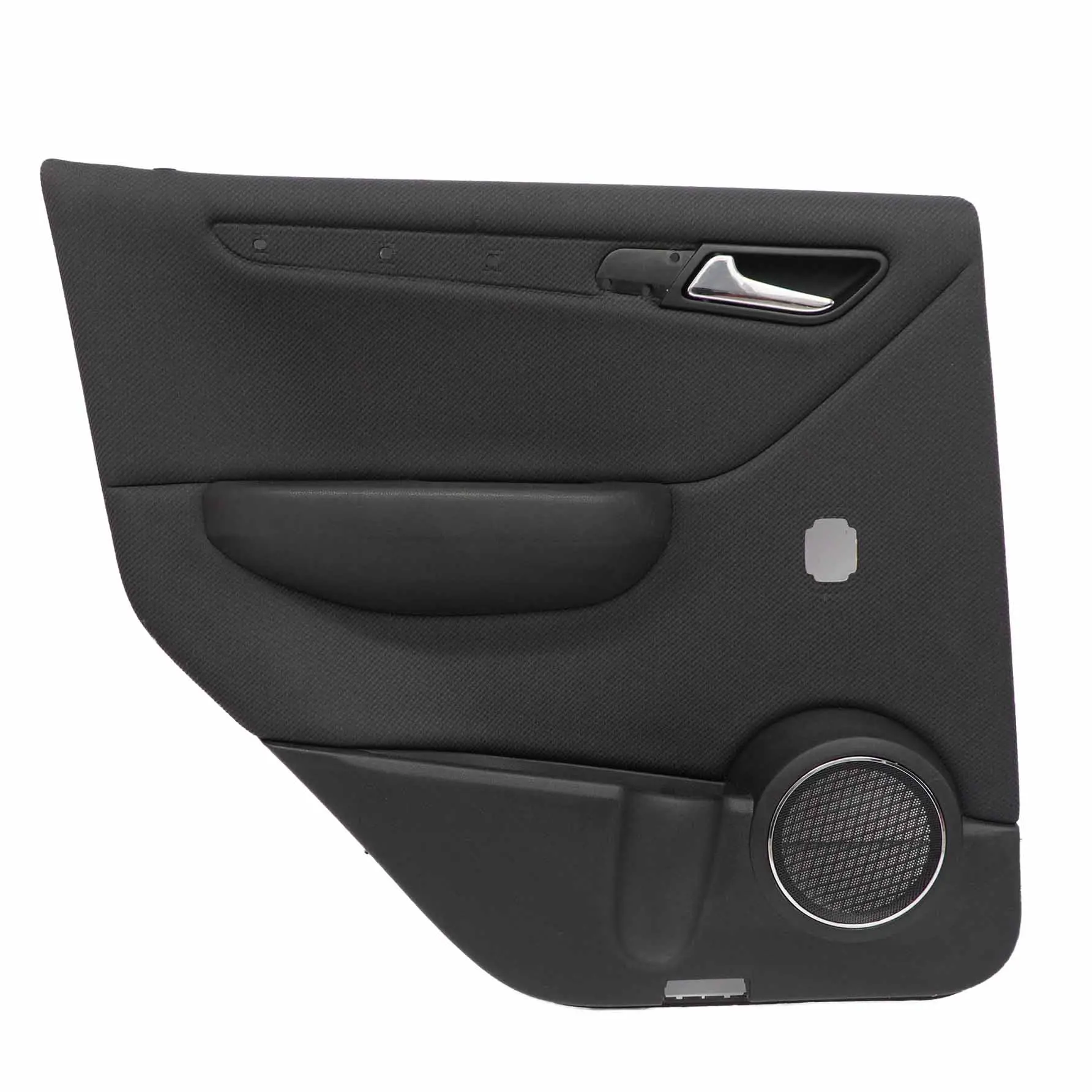 Mercedes W169 Tarjeta Puerta Trasera Izquierda Tela Panel Negro A1697304370