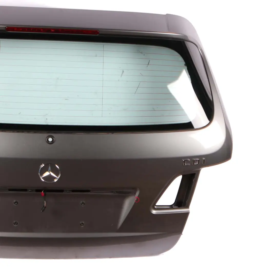 Trunk Lid Mercedes W245 Boot Tailgate Panel Mountain Grey Metallic - 787