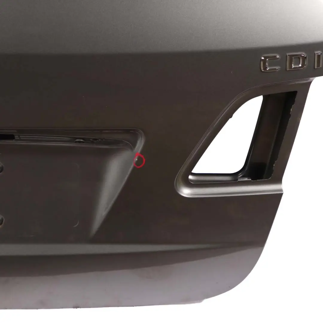 Trunk Lid Mercedes W245 Boot Tailgate Panel Mountain Grey Metallic - 787