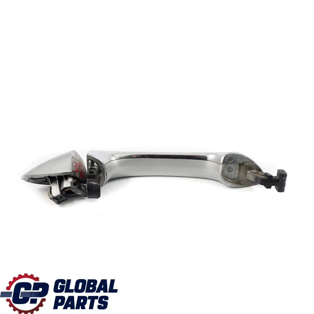 Mercedes-Benz A B W169 W245 Rear Left N/S Door Handle Polar Silver Metallic 761