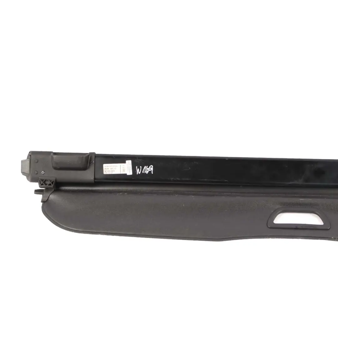 Mercedes-Benz A W169 Rear Roller Blind Parcel Storage Shelf Black A1698100120