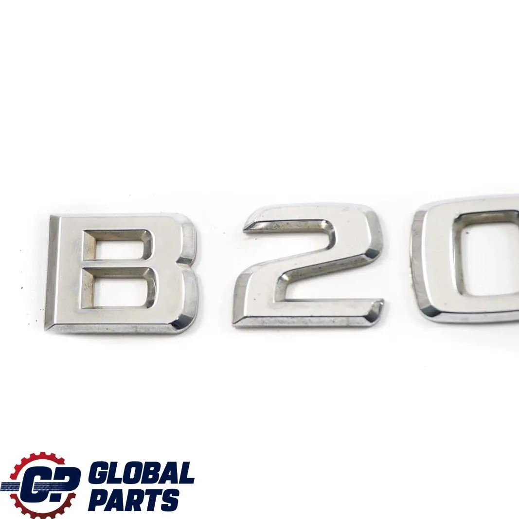 Mercedes-Benz B W245 trasera Boot Trunk Tailgate Adherido Emblema Lettering B200