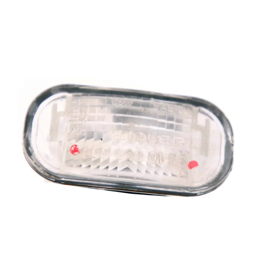 Mercedes W169 W245 Registro Luz de matrícula Lente A1698200156