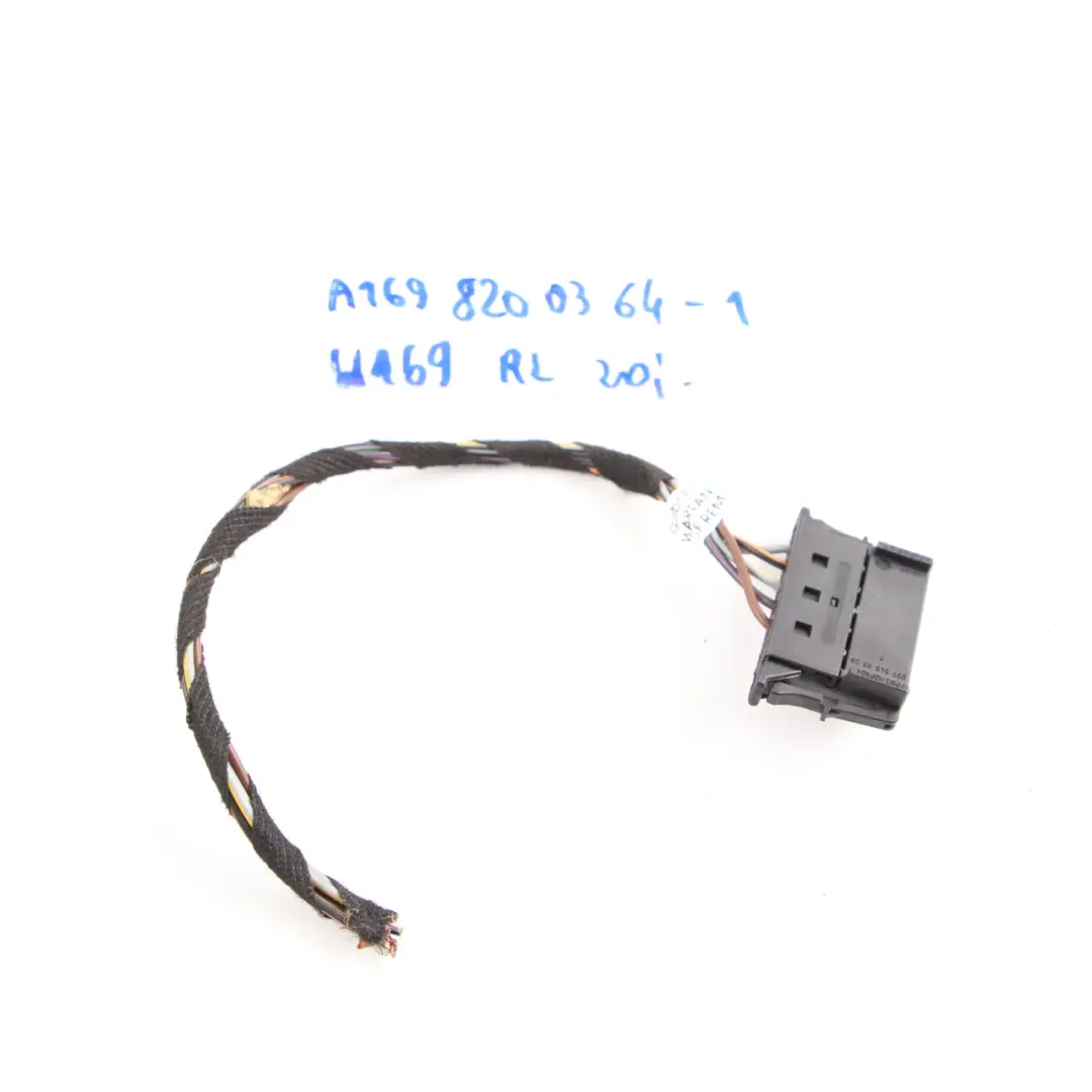 Mercedes W169 Rear Left N/S Tail Light Lamp Plug Socket Wiring A0375453528