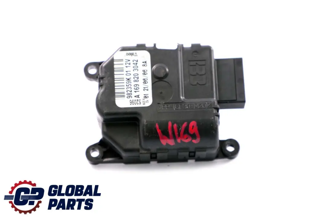 Mercedes-Benz Clase A B W169 W245 Calefaccion Flap Motor Actuador A1698203042