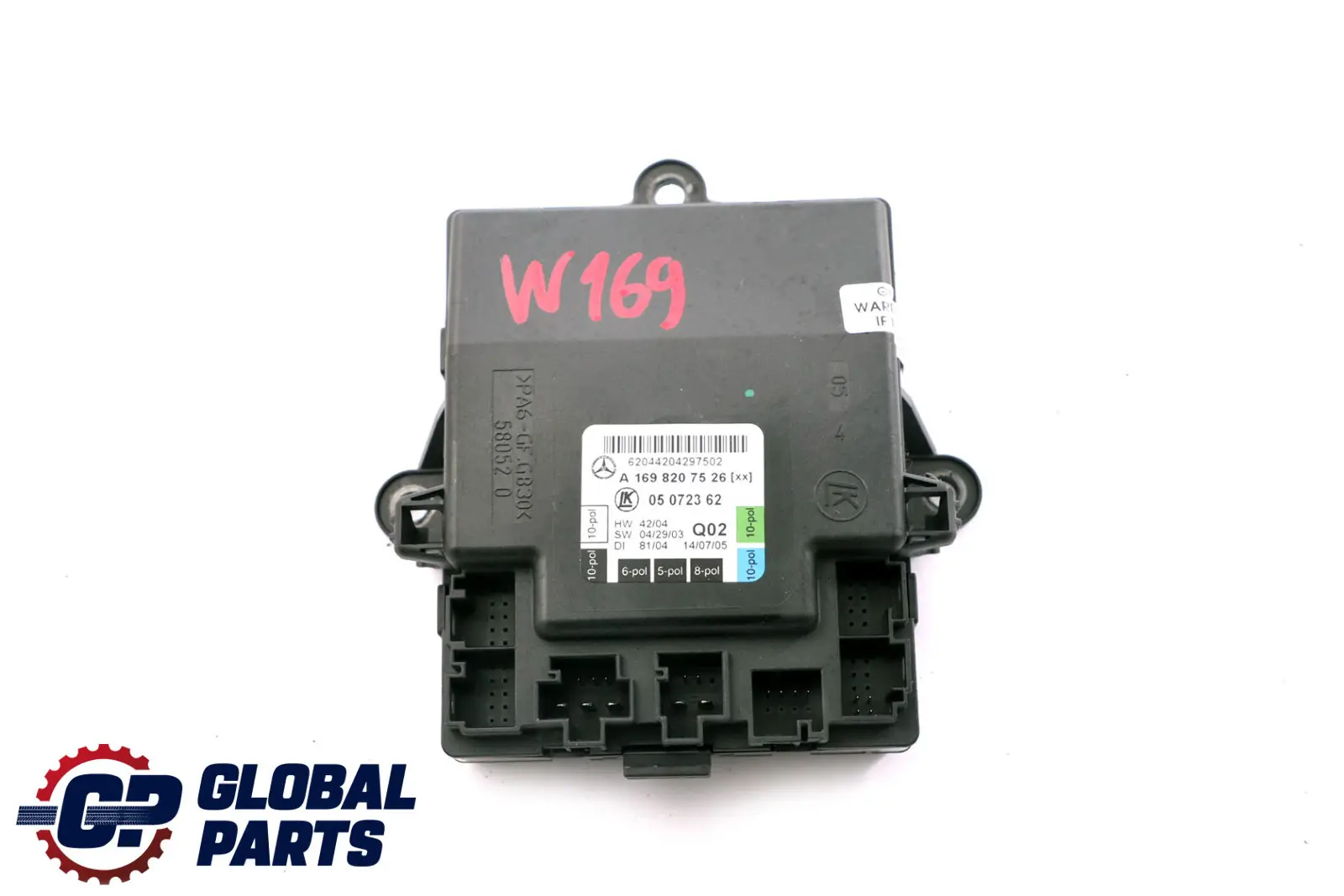 Mercedes-Benz A B Class W169 W245 Door Control Unit Left N/S Rear A1698207526