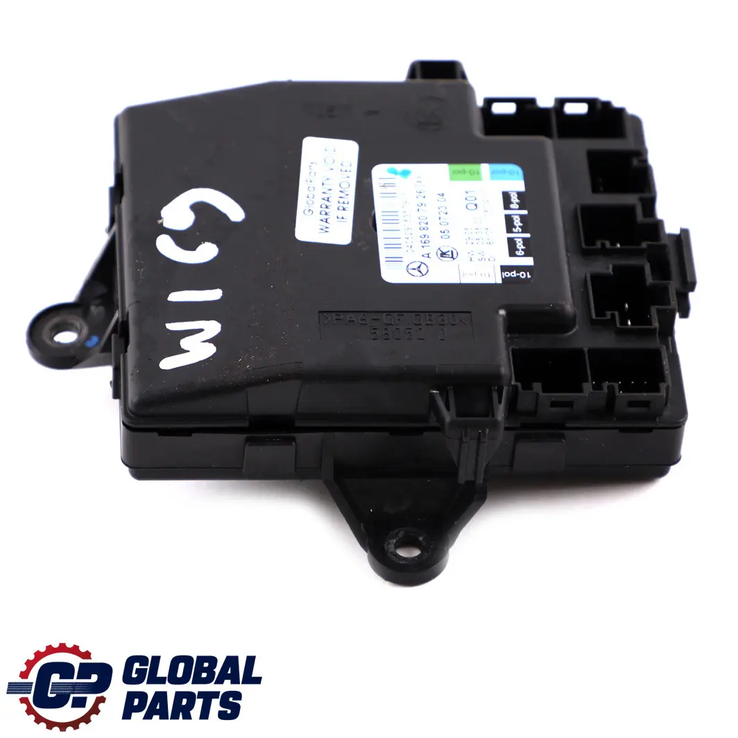 Mercedes-Benz A B W169 W245 Front Left Door N/S Control Unit Module A1698207926