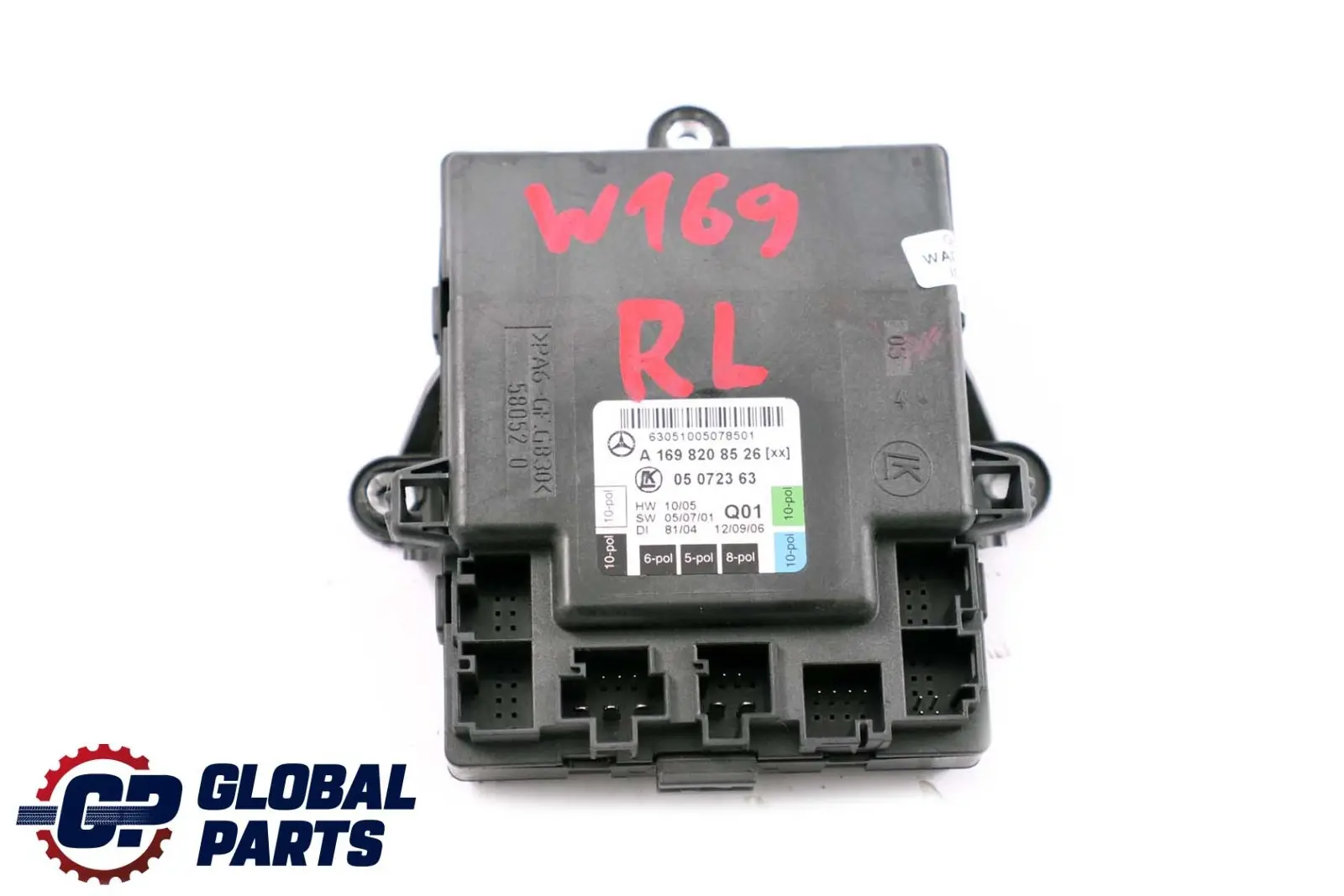 Mercedes-Benz A B Class W169 W245 Door Control Module Left Rear N/S A1698208526