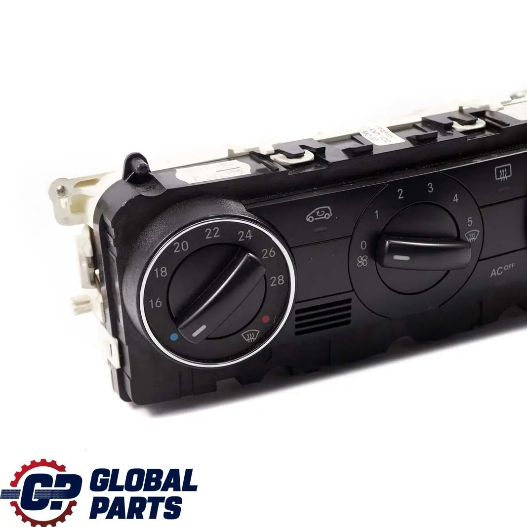 Mercedes-Benz W169 W245 Heater Climate Control Unit Switch Panel A1698301385