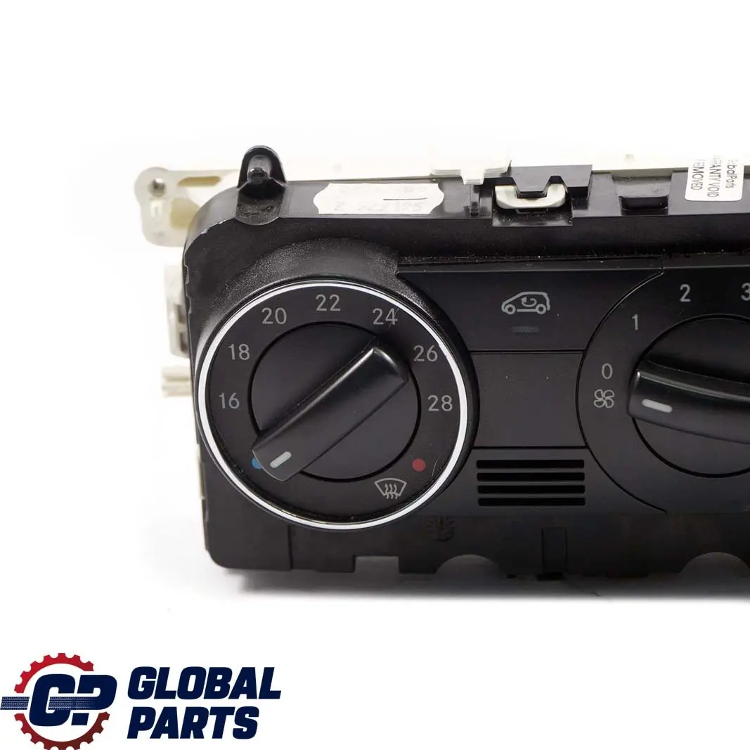 Mercedes-Benz W169 W245 Heater Climate Control Unit Switch Panel A1698301385