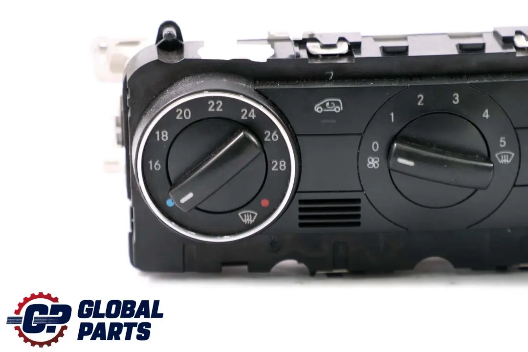 Mercedes W169 W245 Unidad Control del Calentador Panel Interruptores A1698301585