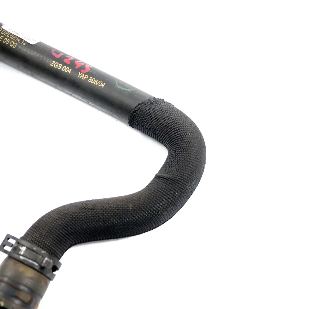 Mercedes-Benz A B W169 W245 200 Turbo Water Heating Return Hose Pipe A1698304796