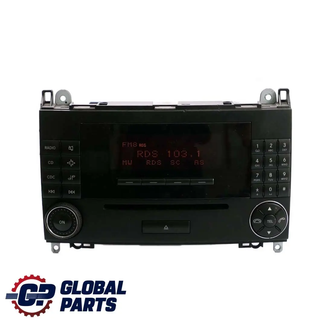 Mercedes-Benz A-Klasse W169 Autoradio CD Player Radio A1698700289