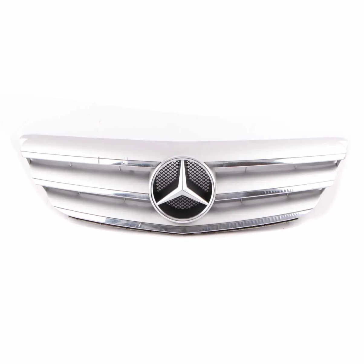 Front Grille Mercedes W245 Hood Bonnet Radiator Sport Beam Silver Chrome