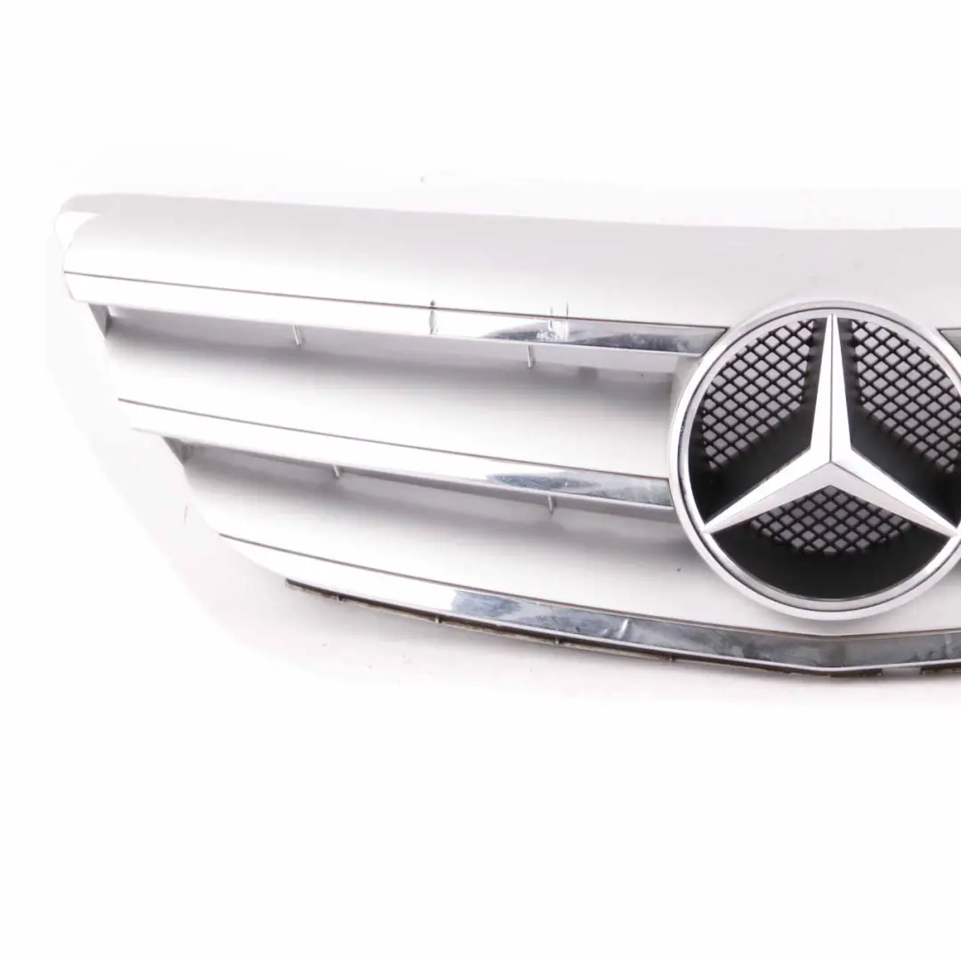 Front Grille Mercedes W245 Hood Bonnet Radiator Sport Beam Silver Chrome