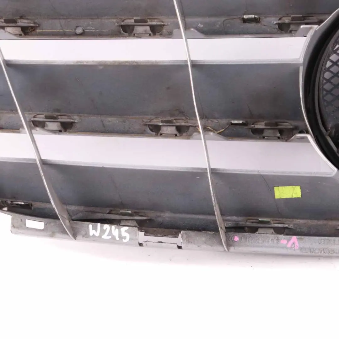 Front Grille Mercedes W245 Hood Bonnet Radiator Sport Beam Silver Chrome