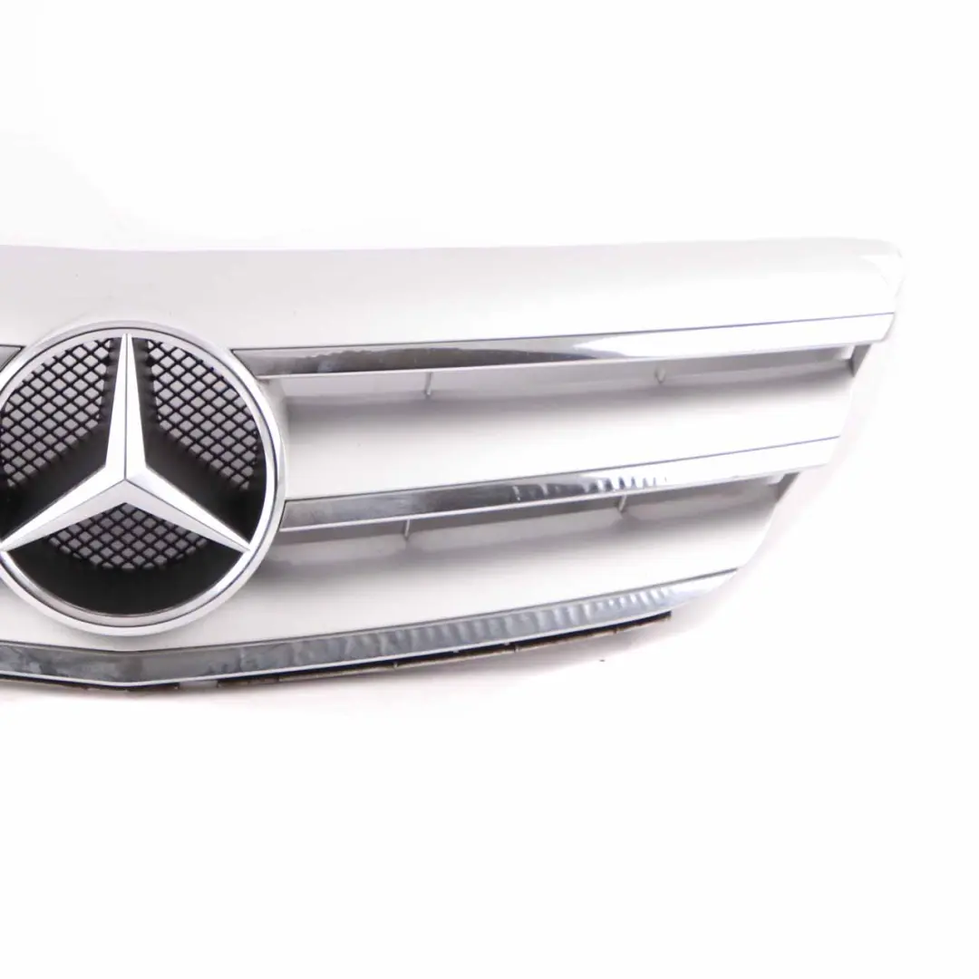 Front Grille Mercedes W245 Hood Bonnet Radiator Sport Beam Silver Chrome