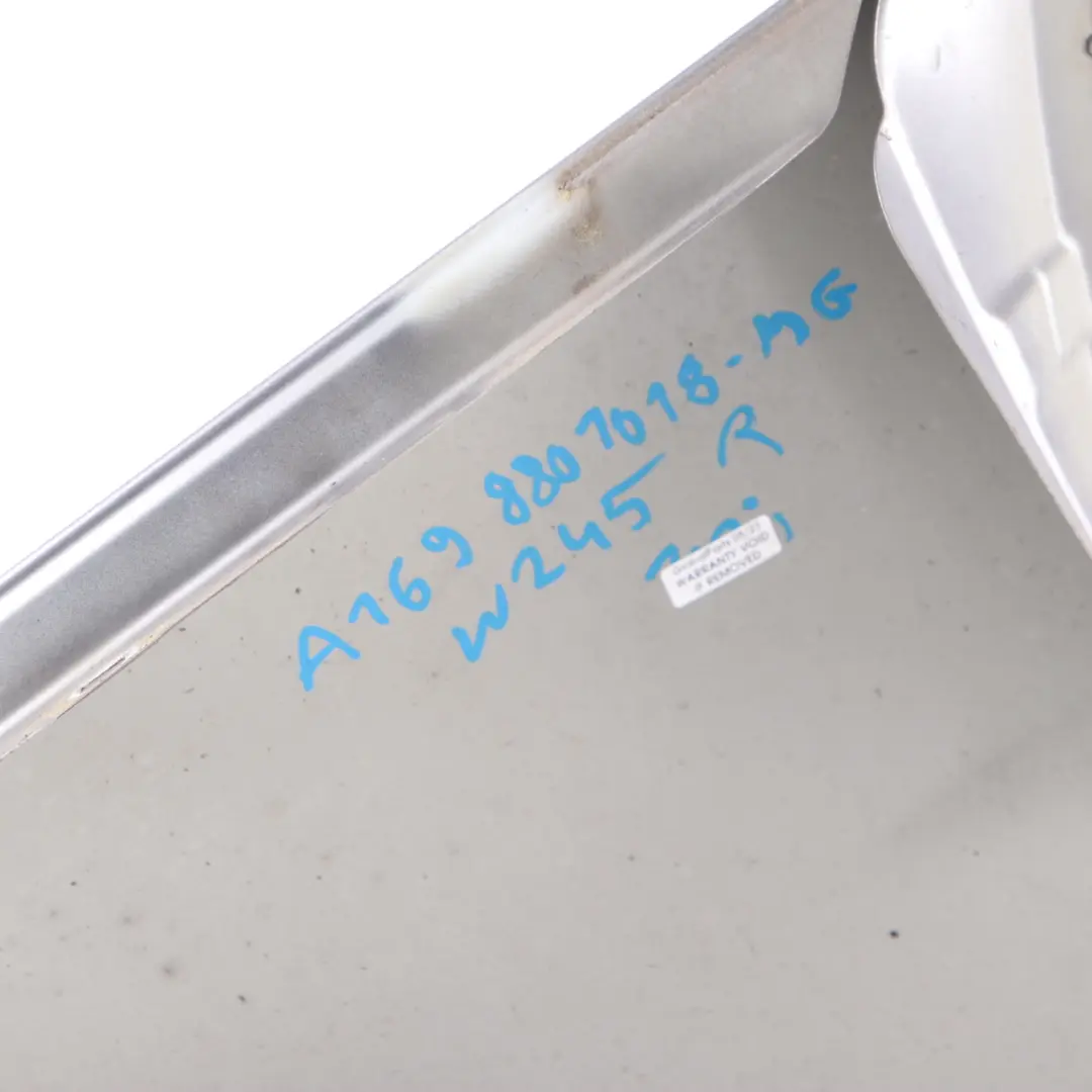 Mercedes W245 Side Panel Front Right O/S Wing Fender Mountain Grey Metallic 787