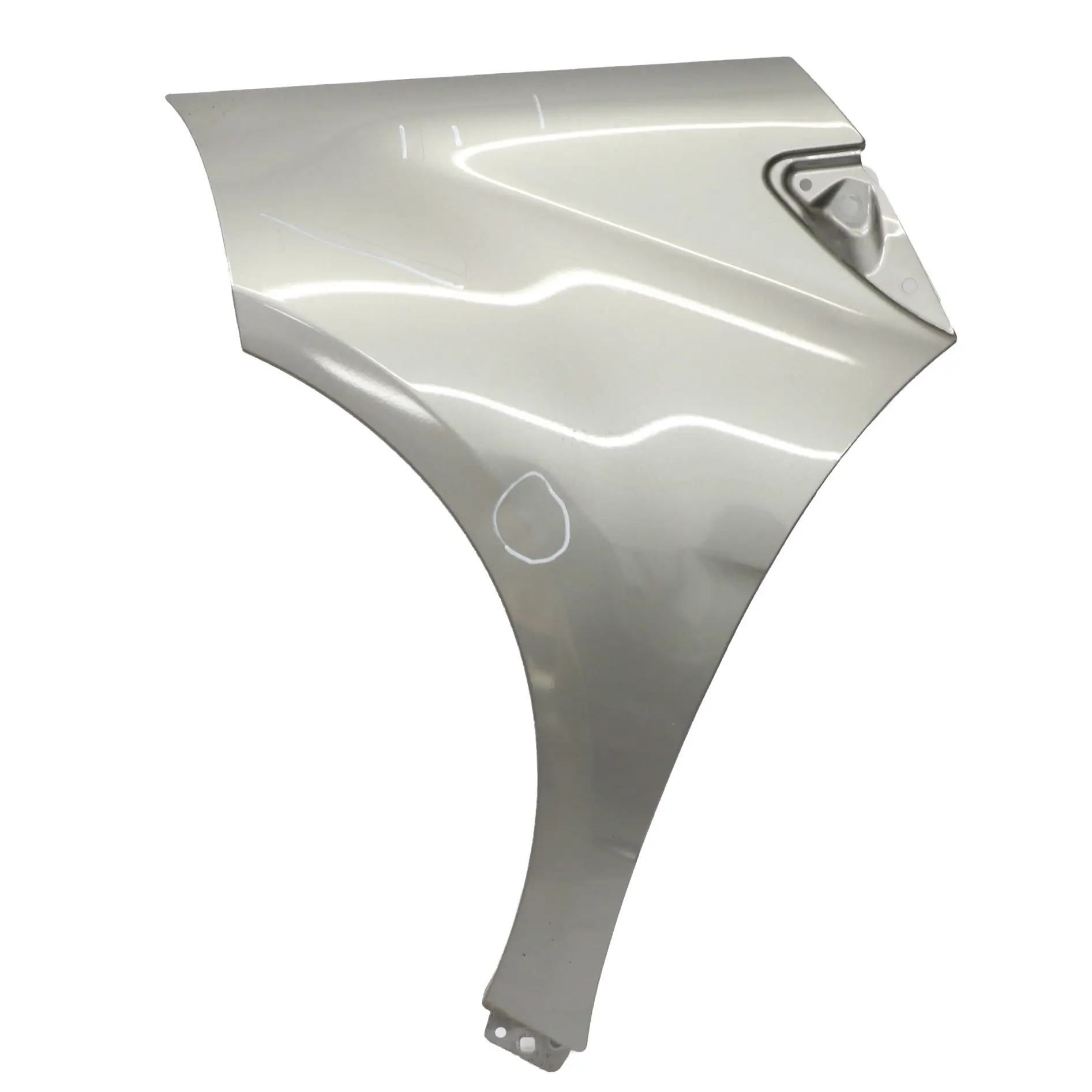 Mercedes W169 Front Left N/S Side Panel Wing Fender Comet Grey Metallic - 748