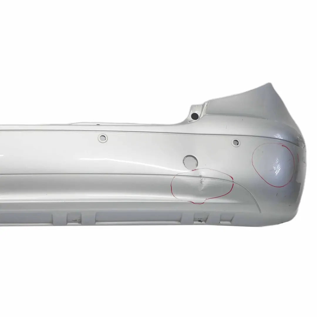 Mercedes W169 Rear Bumper Trim Panel Covering Parktronic Polar Silver - 761