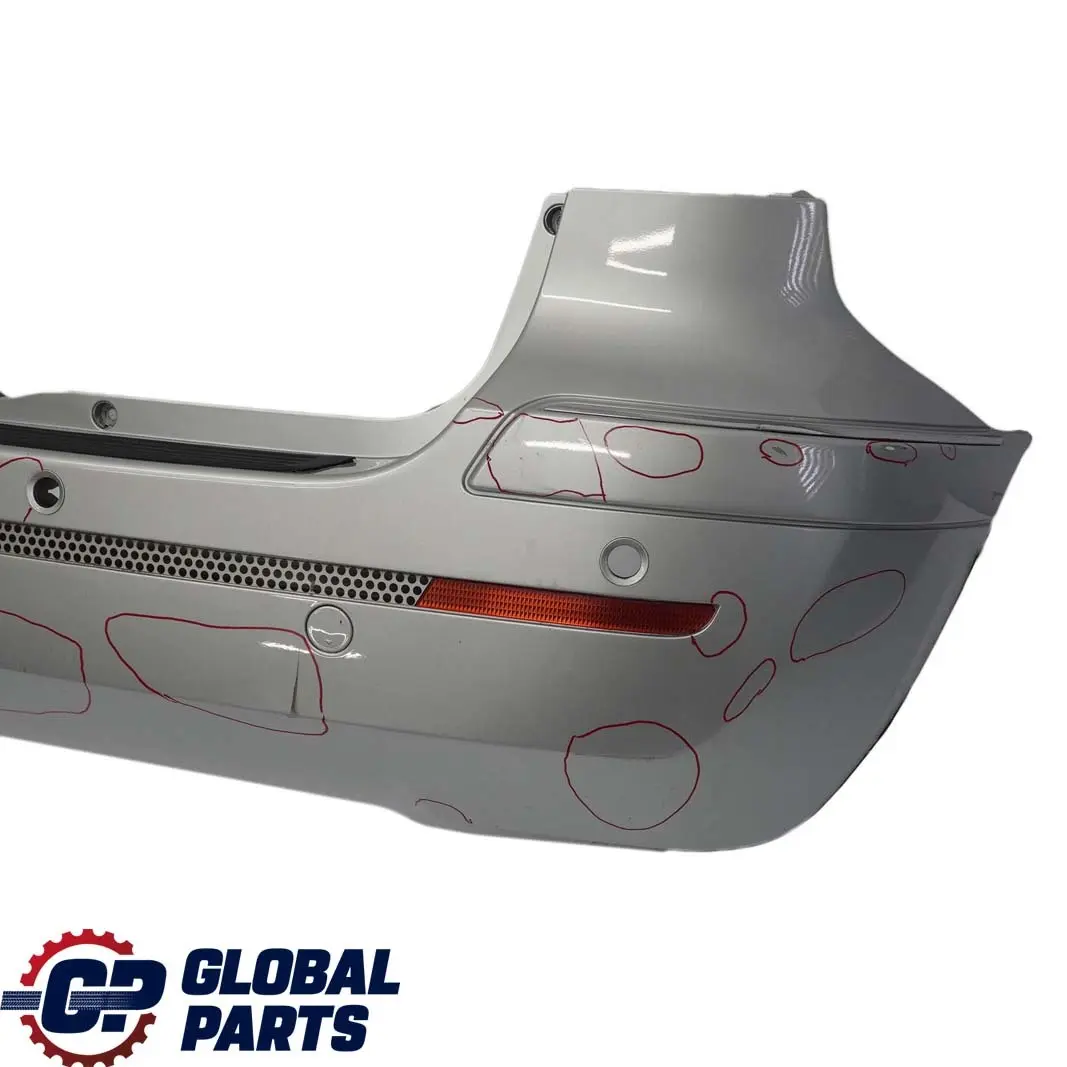 Mercedes-Benz B W245 Sport Rear Bumper Trim Panel Polar Silver Metallic - 761