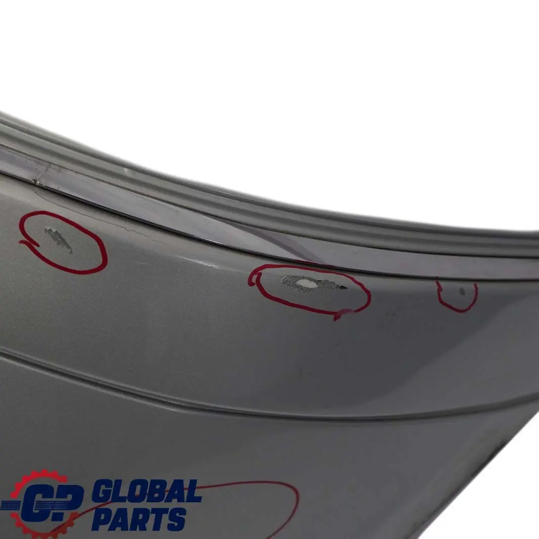 Mercedes-Benz B W245 Sport Rear Bumper Trim Panel Polar Silver Metallic - 761