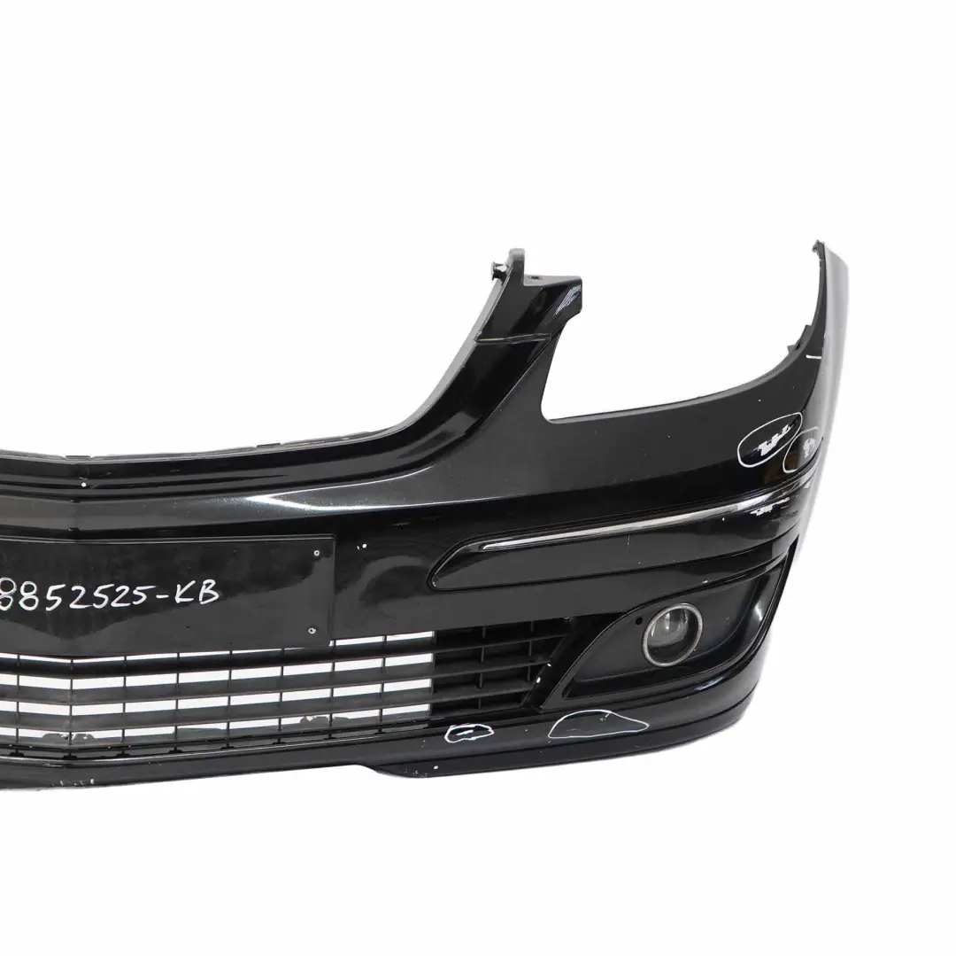 Mercedes W245 Complete Front Bumper Trim Panel Cosmic Black Metallic - 191