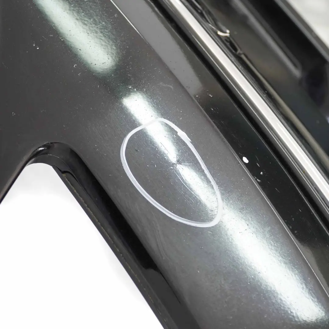 Mercedes W245 Complete Front Bumper Trim Panel Cosmic Black Metallic - 191