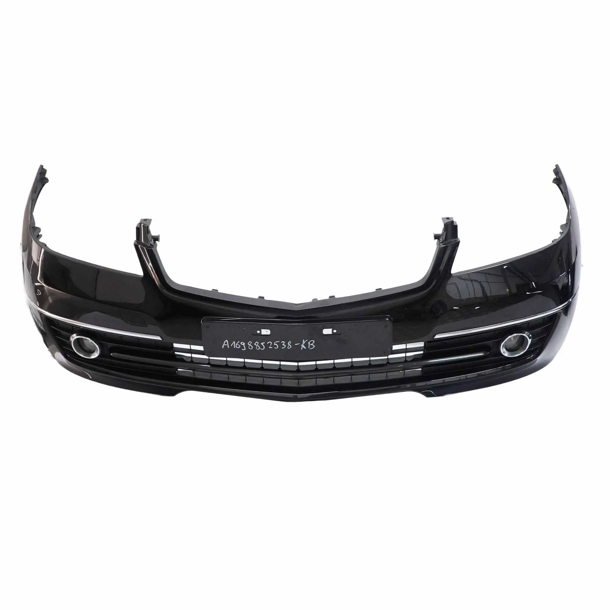 Mercedes W169 Front Bumper Trim Panel Kosmos Cosmic Black Metallic - 191