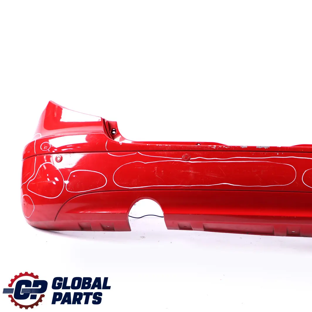 Mercedes-Benz A-Class W169 Classic Standard Rear Bumper Trim Panel Jupiter Red