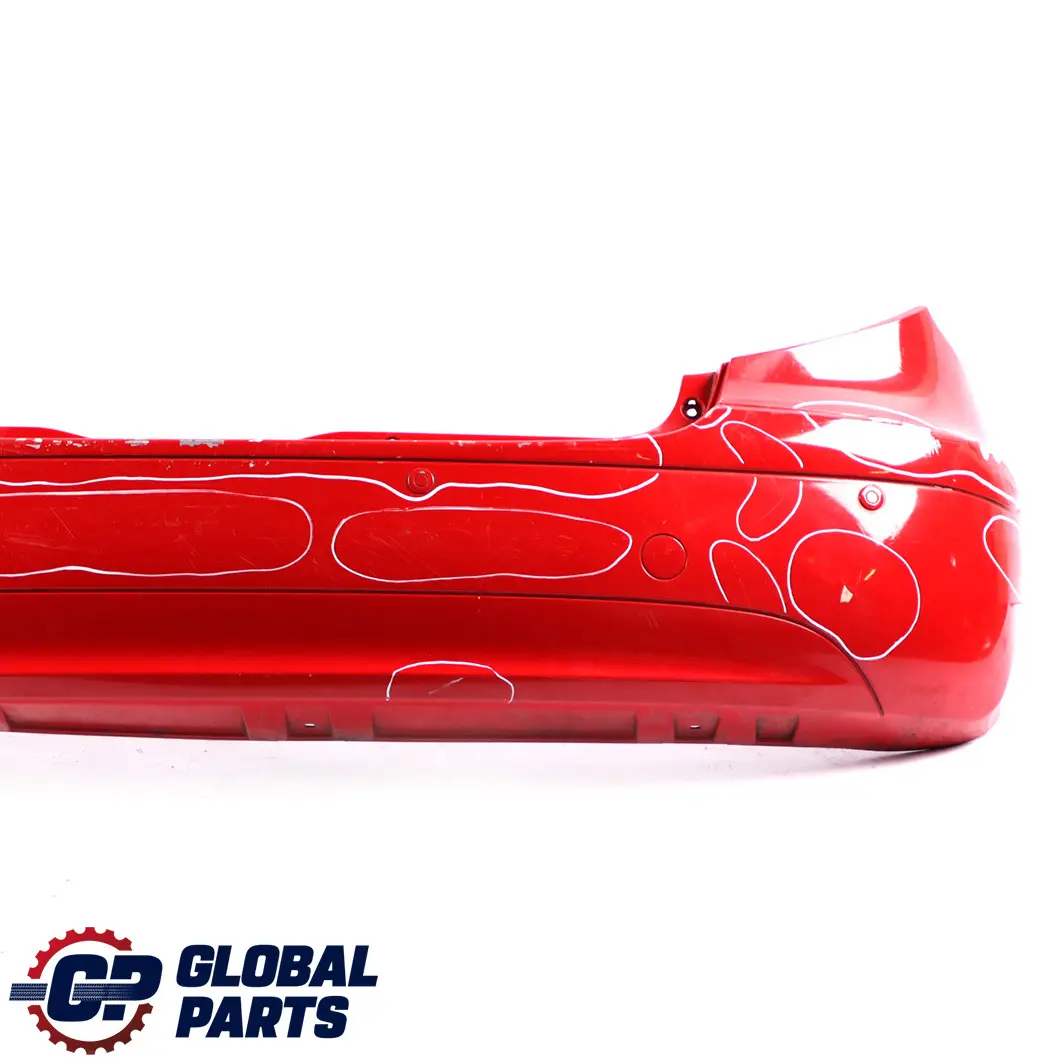 Mercedes-Benz A-Class W169 Classic Standard Rear Bumper Trim Panel Jupiter Red