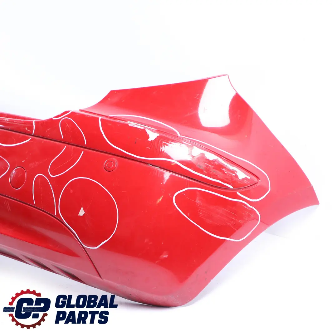 Mercedes-Benz A-Class W169 Classic Standard Rear Bumper Trim Panel Jupiter Red