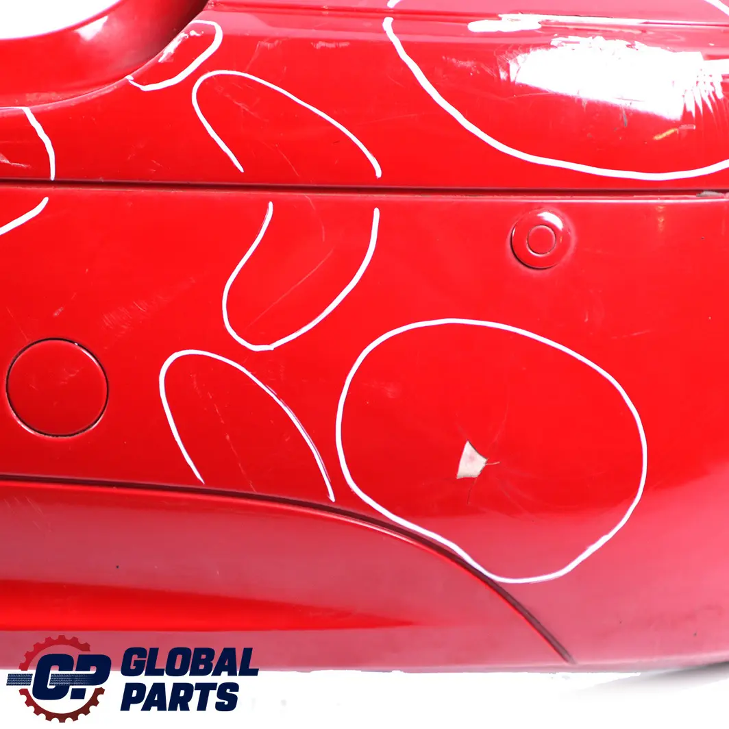 Mercedes-Benz A-Class W169 Classic Standard Rear Bumper Trim Panel Jupiter Red