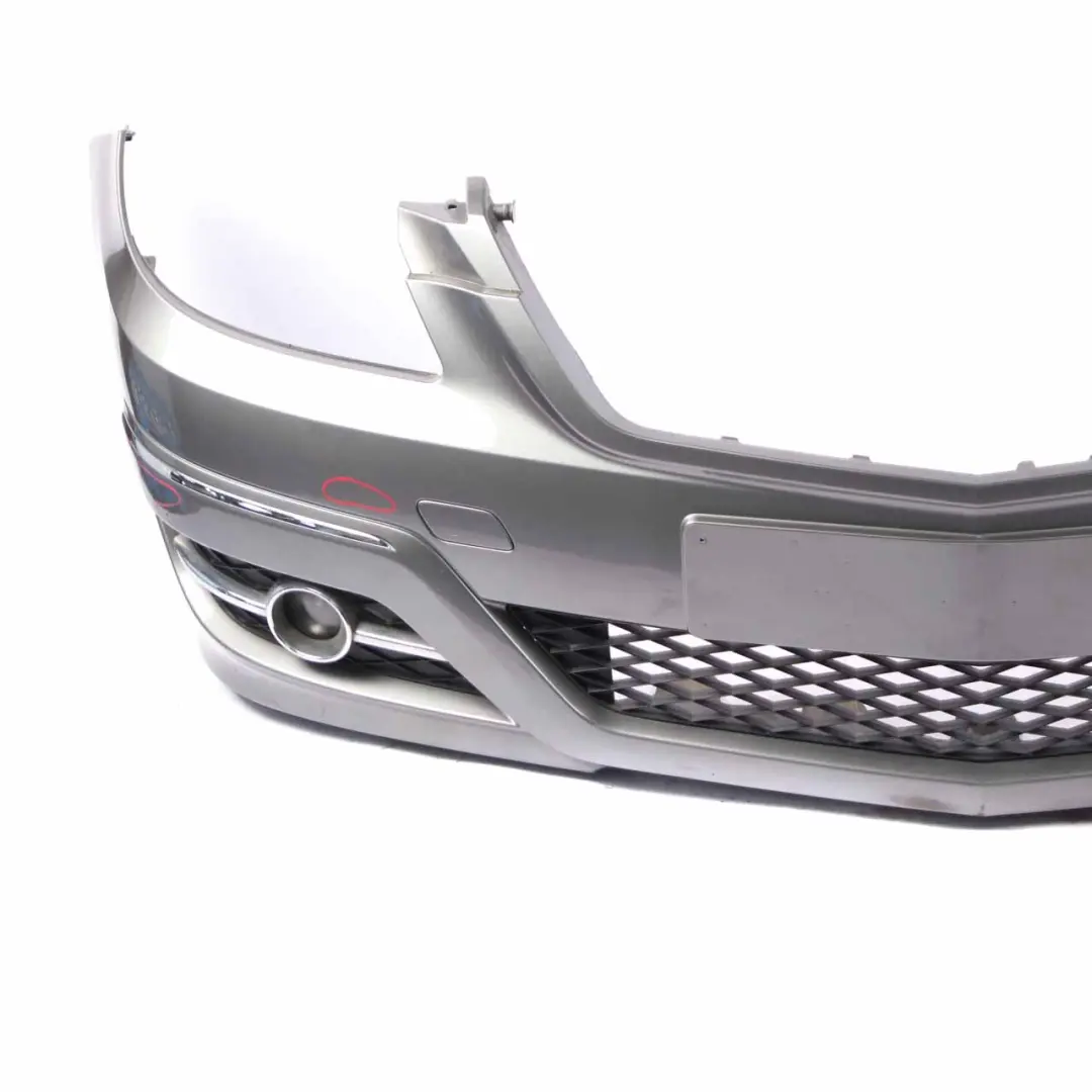 Mercedes W245 Bumper Panel Front Trim Covering Mountain Grey Metallic - 787