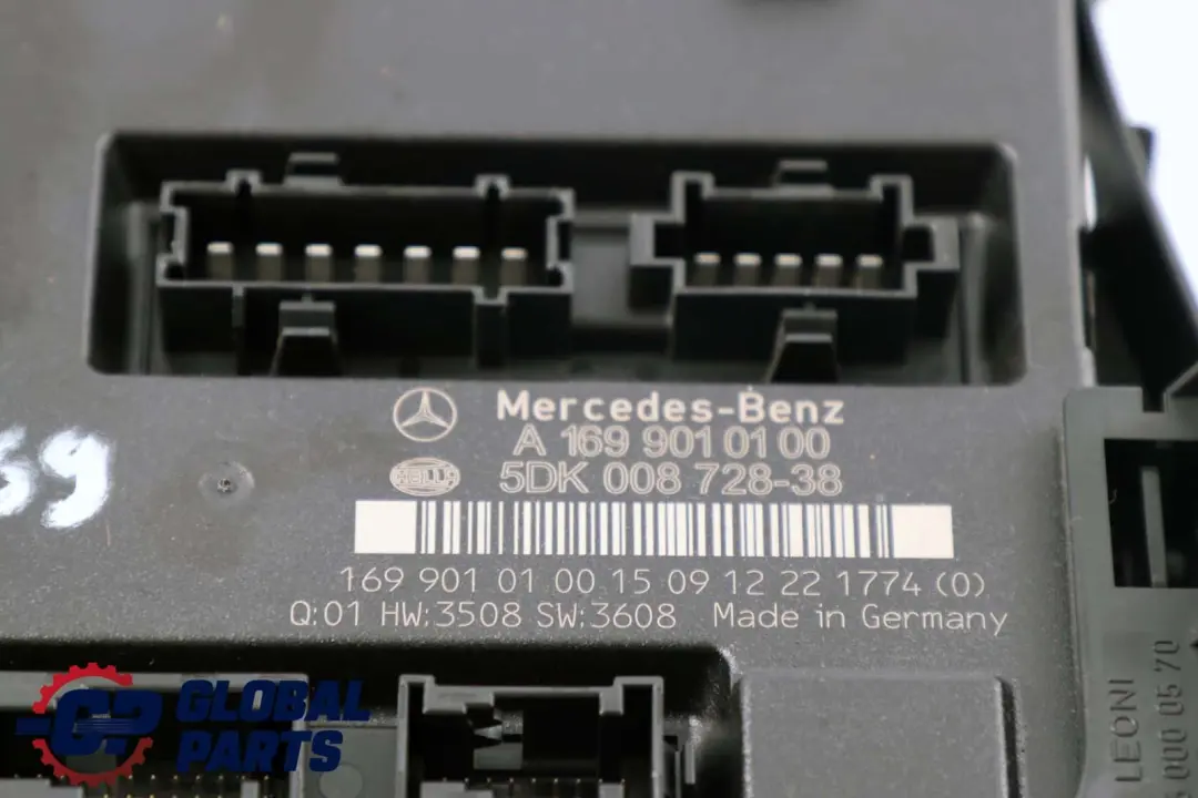 Mercedes-Benz A B Class W169 W245 Sam Control Module Fuse Box Unit A1699010100