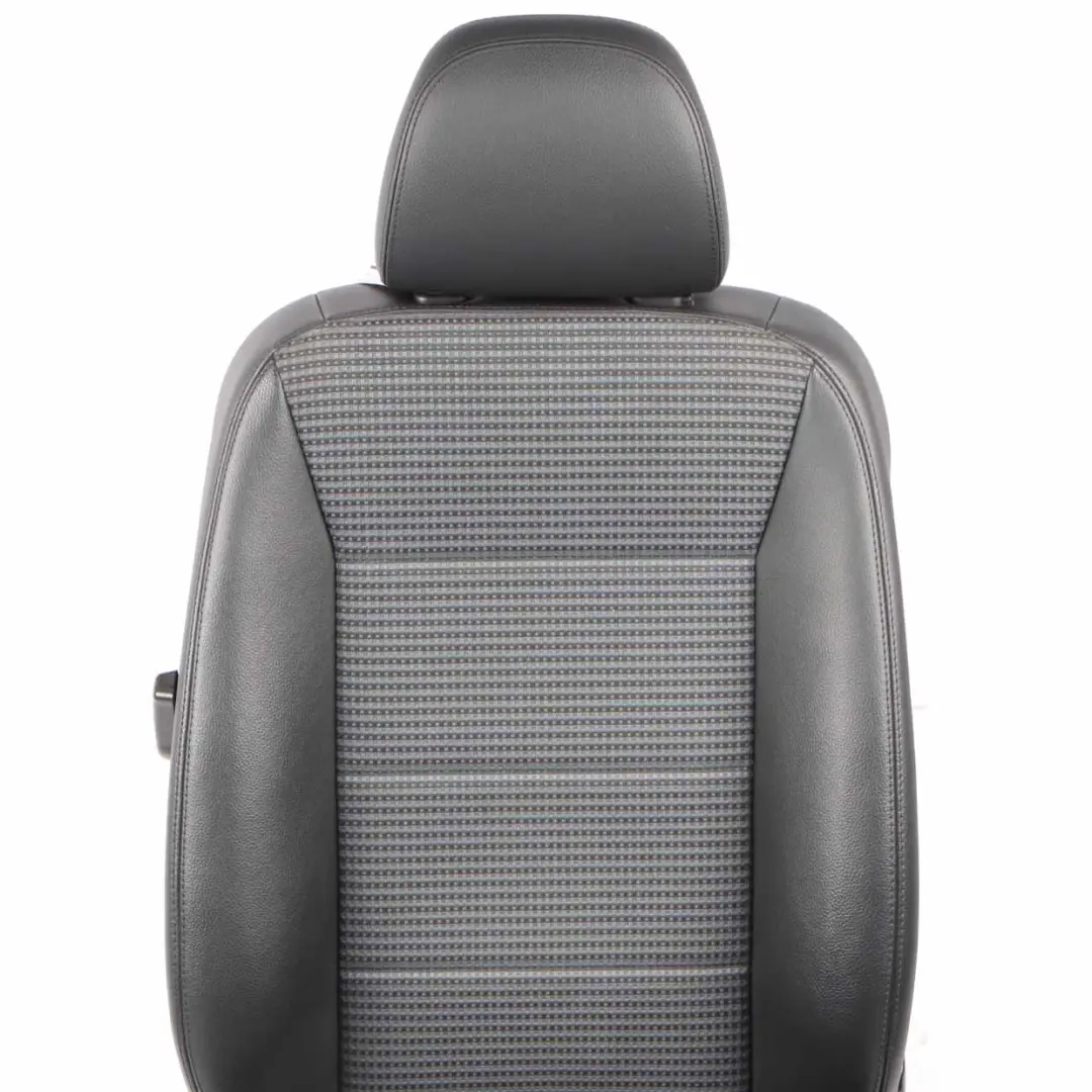 Front Seat Mercedes W169 Left N/S Heated Cloth Leather Backrest Black