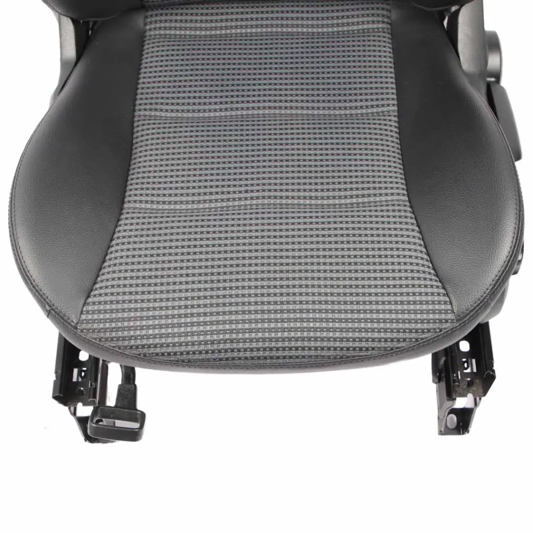 Front Seat Mercedes W169 Left N/S Heated Cloth Leather Backrest Black