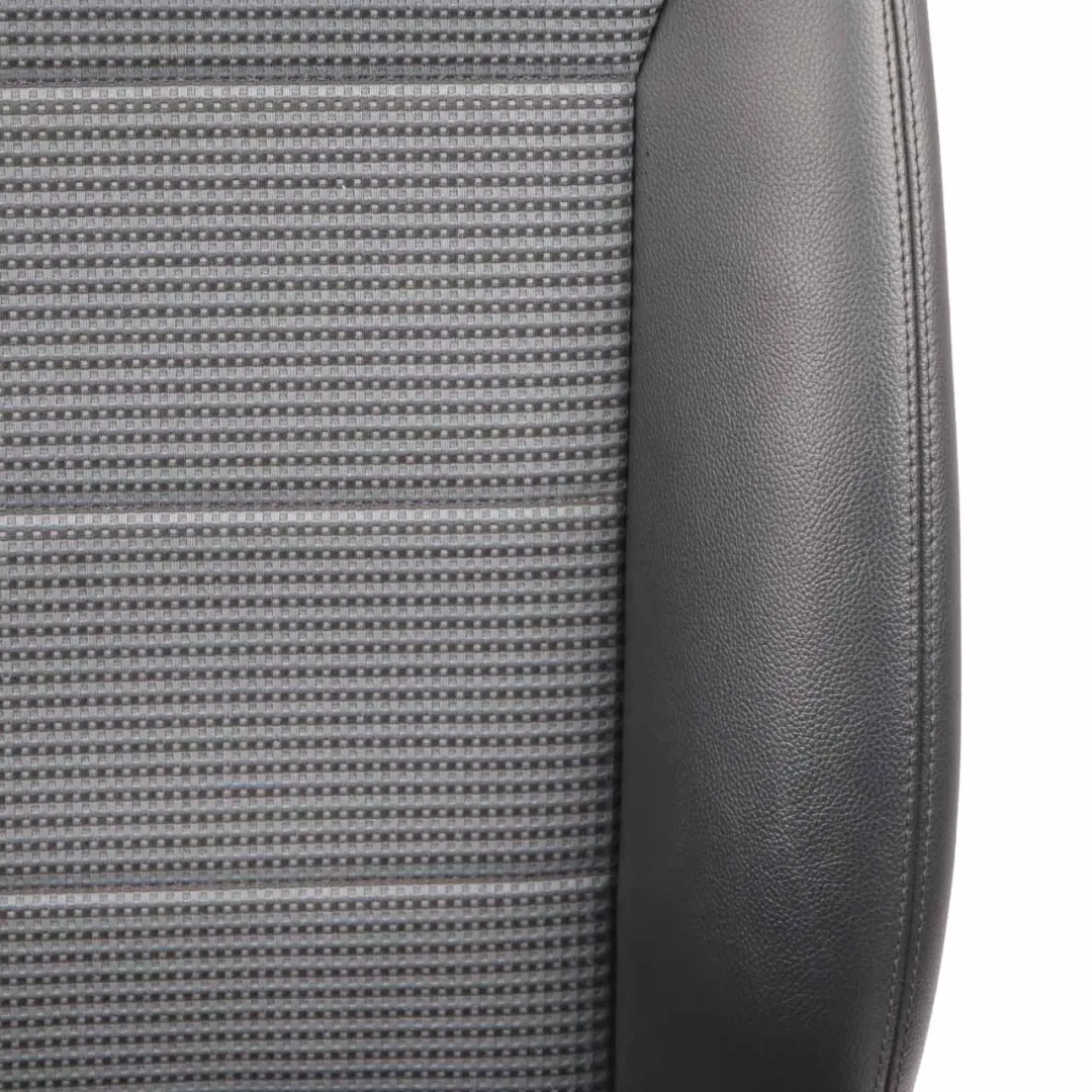 Front Seat Mercedes W169 Left N/S Heated Cloth Leather Backrest Black