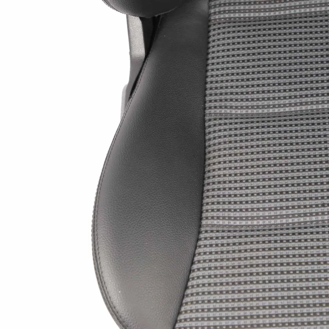 Front Seat Mercedes W169 Left N/S Heated Cloth Leather Backrest Black