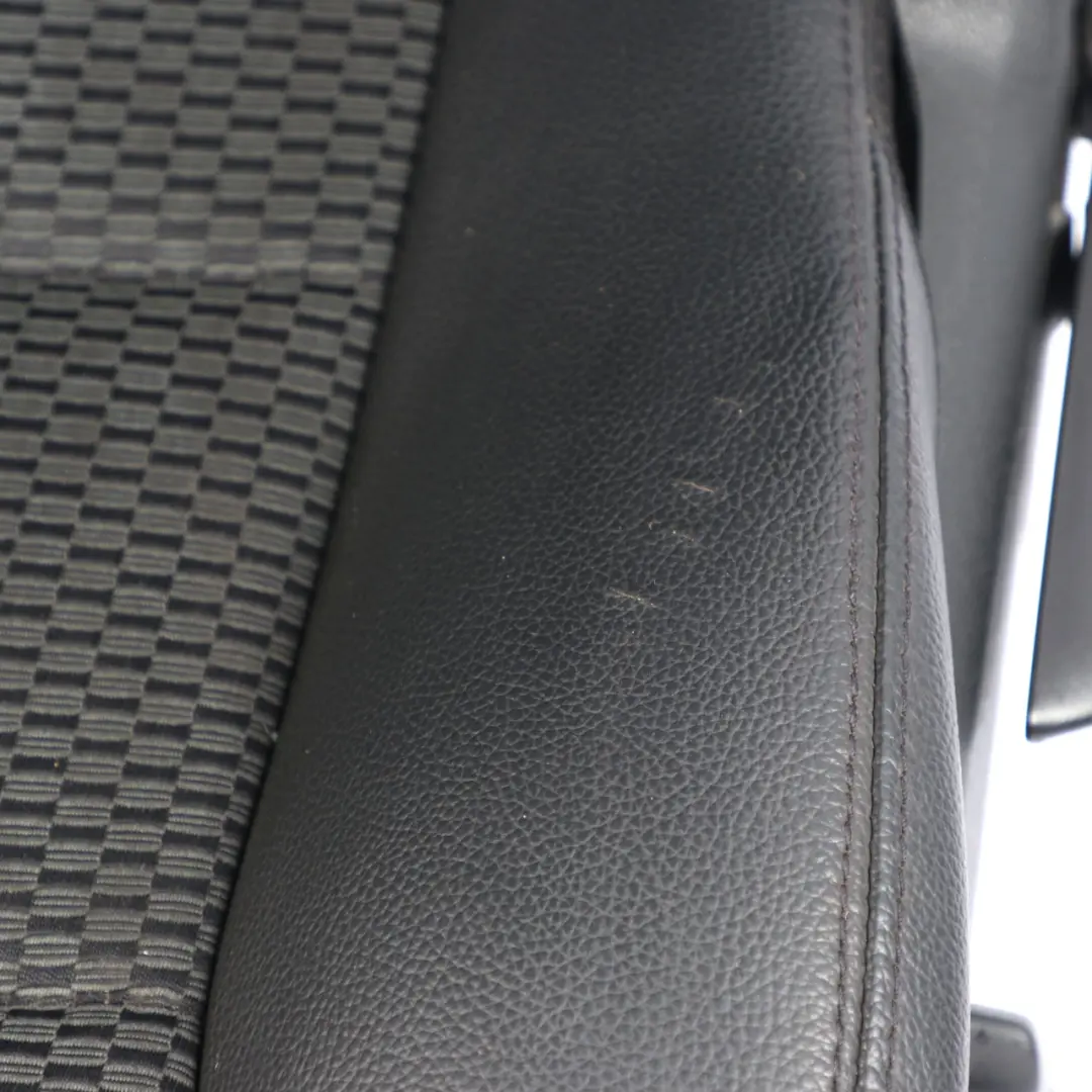 Front Seat Mercedes W169 Fabric Leather Left N/S Black Anthracite Folding