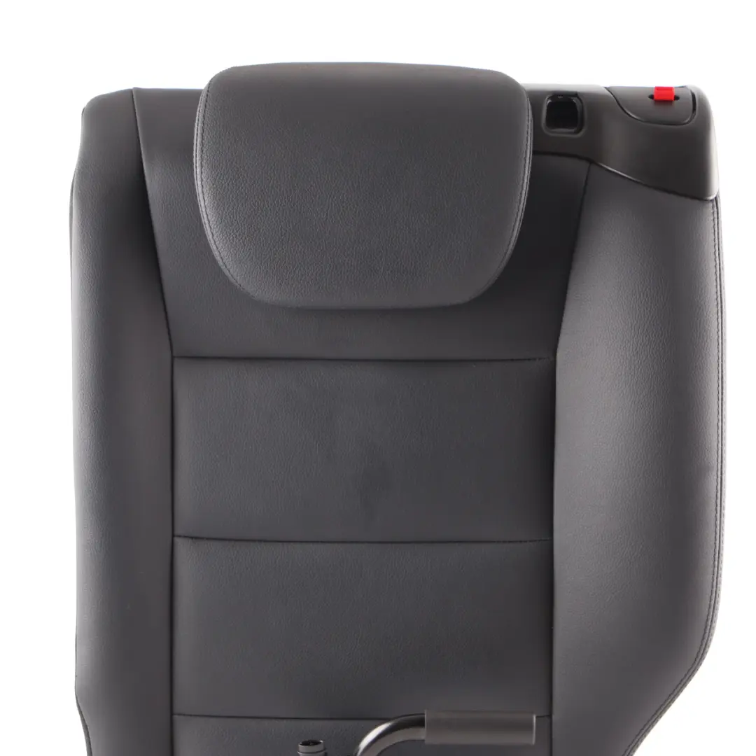 Mercedes W169 W245 Rear Seat Backrest Left N/S Cover Leather Nappa Black